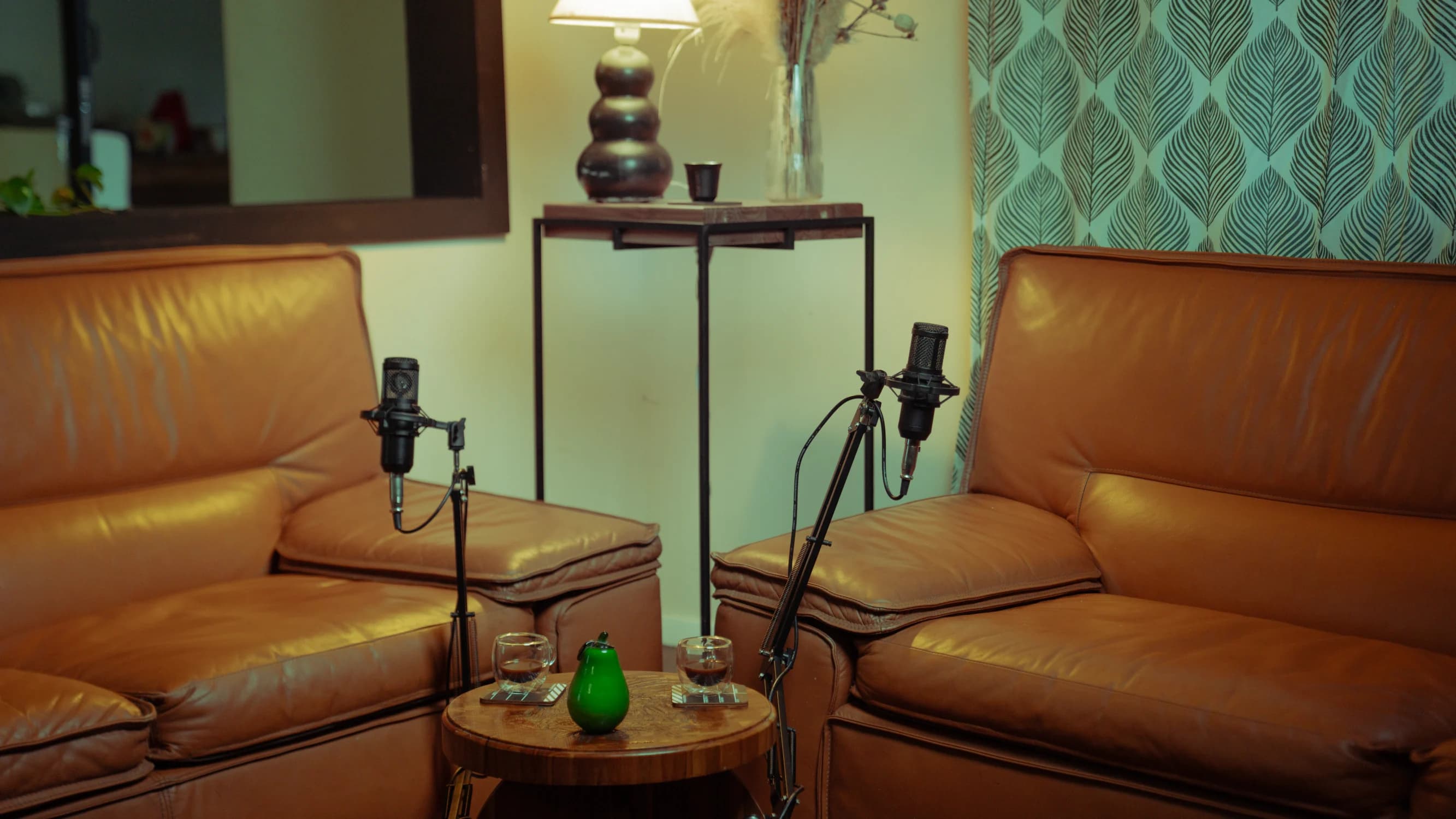 Enregistrement et montage en studio podcast professionnel